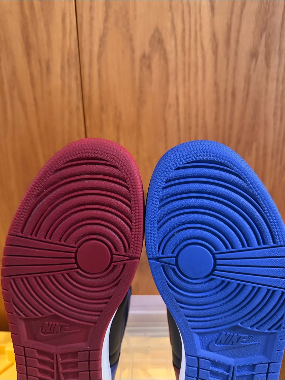 Jordan Air Jordan 1 Retro High OG Top 3 2016 Black/Red/Blue ($400 in market) - Picture 11 of 14